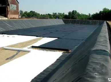 фото Геомембрана HDPE 2.5 мм; HDPE 2.5 Г