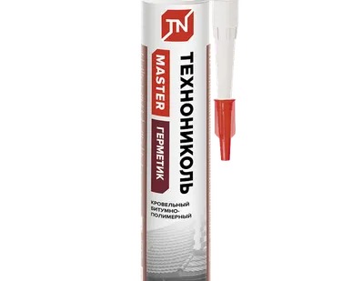 фото Герметик кровельный битумно-полимерный "ТЕХНОНИКОЛЬ" 310мл (-20°C)