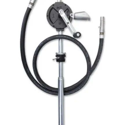 Фото №0 Роторный насос с рукавом для бензина, ДТ и растворителей, для бочек 50-205