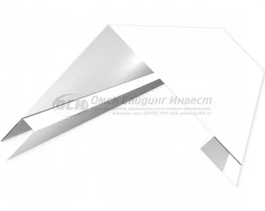 фото Угол сложный (евробрус) RAL 9003 (Белый)