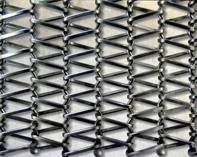 фото Одинарная транспортерная сетка Тип-5 10x8x10 мм 25Х25Н20С2 ТУ 14-4-168-88