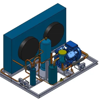 Фото №0 Комплект обвязки для АКК, АКК-O-64-2 , Qо 64,02 кВт, Pо 17,58 кВт