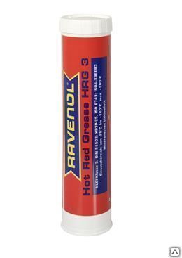 Фото №0 Смазка Ravenol Hot Red Grease HRG 3 0.4 кг.