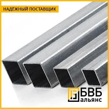 Фото №0 Труба алюминиевая профильная 40х20 АД31Т