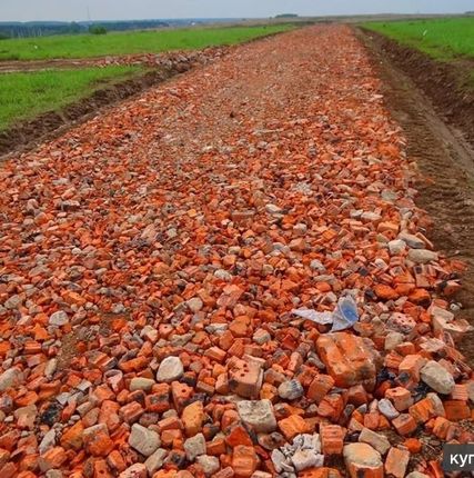 Фото №0 Бой керамического кирпича