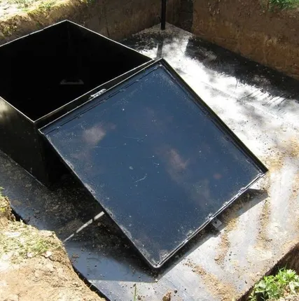 Фото №0 Погреб из металла под ключ