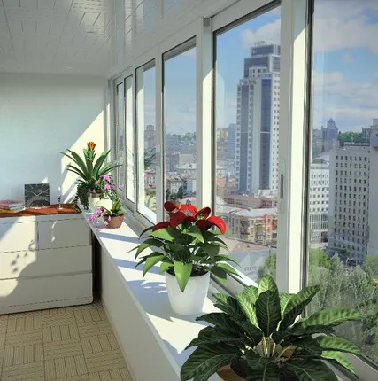 Фото №0 Алюминиевые балконы