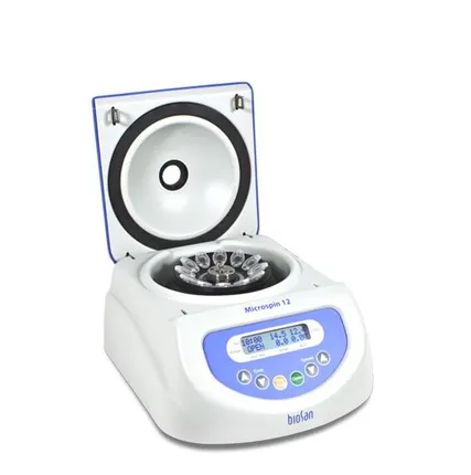 Фото №0 Мини-центрифуга BioSan Microspin 12 (1000 - 14500 об/мин, 12×1,5/2,0 мл)