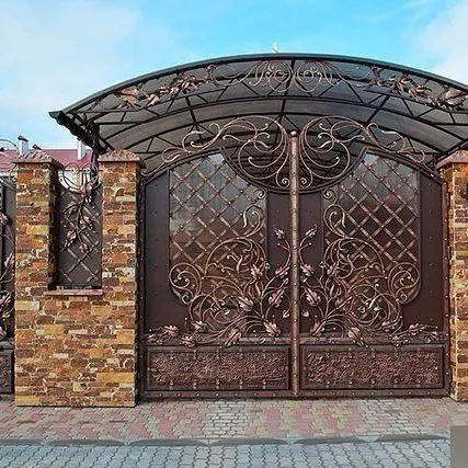 Фото №0 Кованые ворота