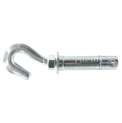 Фото №0 анкер-гильза оцинкованная с крюком ПАРТНЕР AC-GA M12x80 D20 2шт