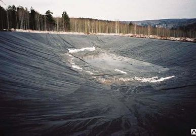 фото Геомембрана HDPE
в