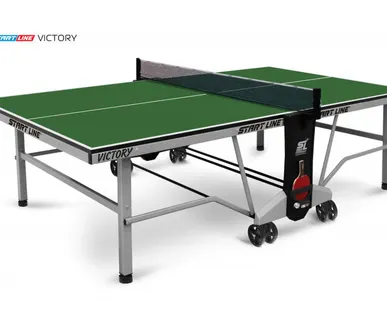 фото Стол теннисный Start line Victory Зеленый