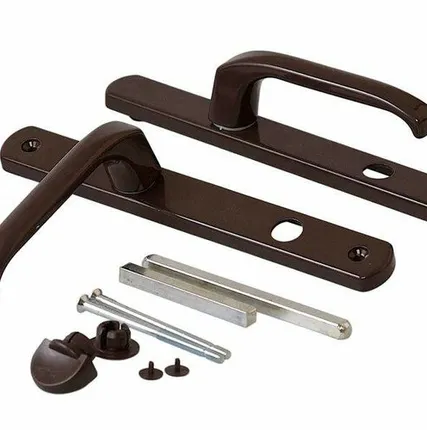 Фото №0 Гарнитур нажимной Elementis DENIZ подпружиненный WC 28/90, коричневый