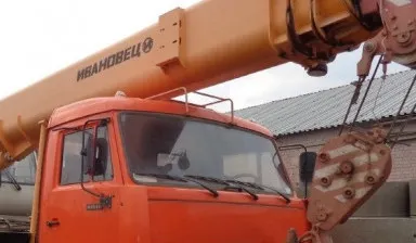 фото Автокран 16 т 25 т 32 т есть Контейнеровоз