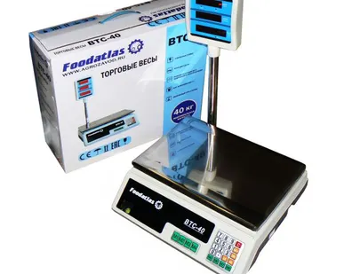 фото Торговые весы Foodatlas 40кг/2гр ВТС-40