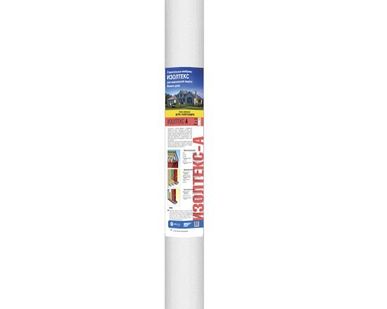 фото Изолтекс A, ветро-влагозащита 1,6х37,5 м, 60м2