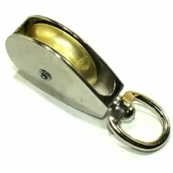 фото Блок одинарный металл никель-12мм (2) 50