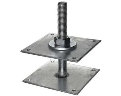 фото Кронштейн консольный L-600мм с опорой окраш. 100 04 600 1 /1/