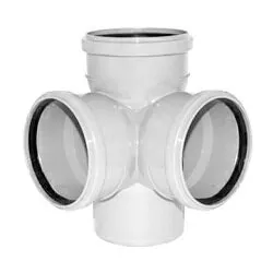 фото ЛЮКС Крестовина двухплоскостная Ду110*110*110мм 90°