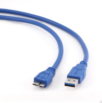 Фото №0 USB 3.0 кабель microBM 9P 1.8 м