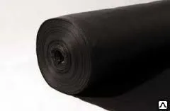 фото Геотекстильное иглопробивное термоскрепленное полотно ПНИГт цвет черный