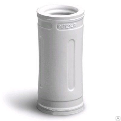 Фото №0 Муфта труба-труба, IP40, ПВХ, д.40 мм