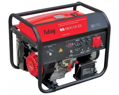 Фото №0 Генератор бензиновый FUBAG BS 6600 DA ES (641693)