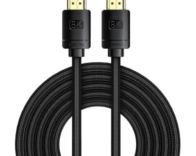фото Кабель Baseus High Definition Series 8K 60HZ HDMI - HDMI 2 м, чёрный
