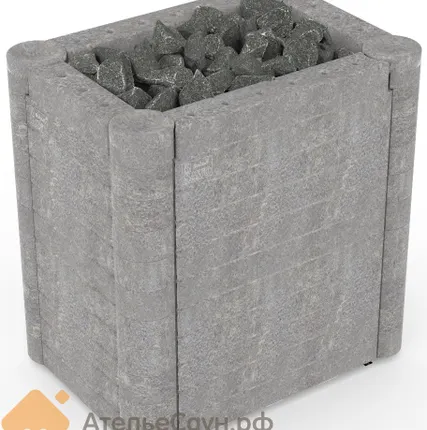 Фото №1 Электрокаменка Sawo Super Nimbus NIM 150 NS-P (без пульта, целиком из талькохлорита)