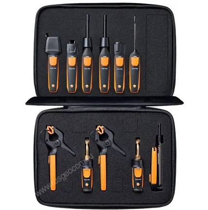 Фото №0 Набор смарт-зондов для холодильных и вентиляционных систем (кейс/2x testo 549i 2 Gen,2x testo 115i 2