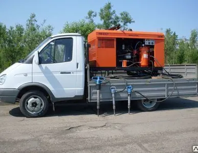 фото Услуги компрессора с отбойными молотками