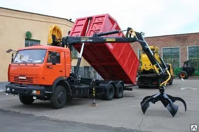 Фото №0 Ломовоз на базе ШАССИ КАМАЗ 65115-A4 с мультилифтом МПР-1