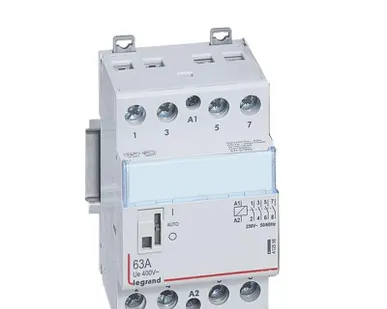 фото Контактор мод. 63А/4п 4НО 230В с ручкой упр. CX3 Leg 412556