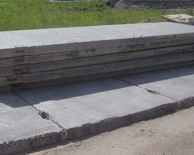 фото Плиты дорожные