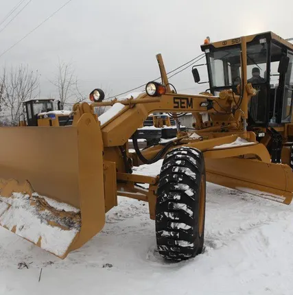 Фото №0 Аренда снегоуборочного грейдера Коматсу