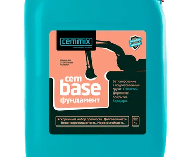фото Добавка для фундаментов и дорожек CemBase
