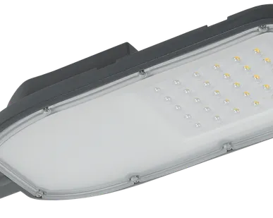 фото Светильник светодиодный 50Вт LED ДКУ 1002-50Ш 5000К IP65 серый IEK