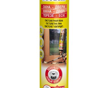 фото SOUDAL YELLOW Монтажная пена