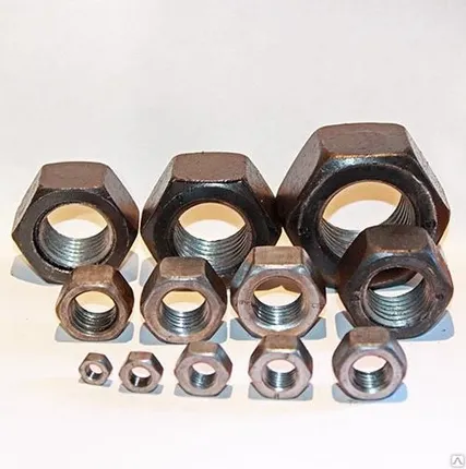 Фото №0 Гайка М20 DIN 934 с шестигранной головкой