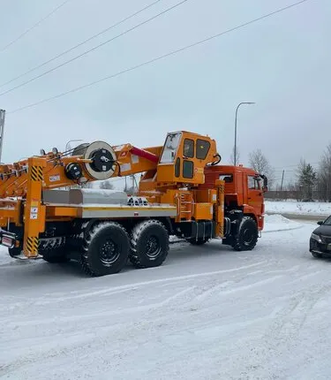 Фото №0 Аренда автовышки Hansin HS450A - 45 метров