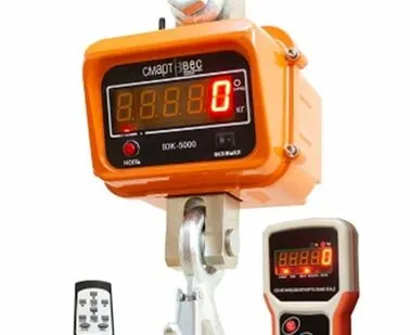 фото Весы крановые ВЭК-10000 лайт с дублированием показаний на пульт