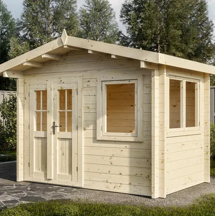 Фото №0 Садовый дом 4 (Стандарт) - брус 44 мм