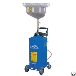 Фото №0 Установка 80 л., для слива отработанного масла, с расширителем воронки