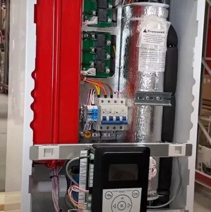 Фото №10 Электрический котел ZOTA «MK-X» 21 кВт с насосом, баком и группой безопасности, на 210 м2, контроллер X-Line 100E. 380В