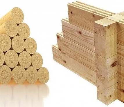 Фото №0 Срубы из оцилиндрованного бревна профилированного и клеенного бруса