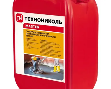 фото Суперпластификатор для повышения прочности бетона ТехноНиколь 10л