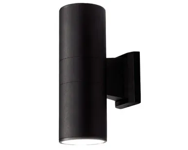 фото Светильник сд уличный ULU-S22B-2x3W-4000K IP65 BLACK архитектурный накладной корпус черный TM Uniel