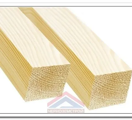 Фото №0 Брус 40х40х2500мм сухой строганый хвоя