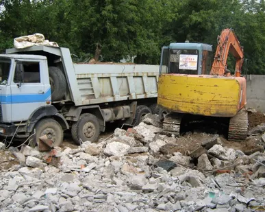 фото Вывоз строительного мусора