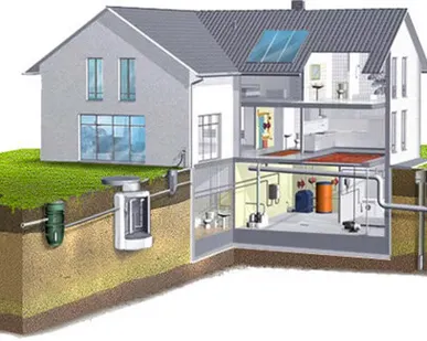 фото Монтаж канализации для частного дома